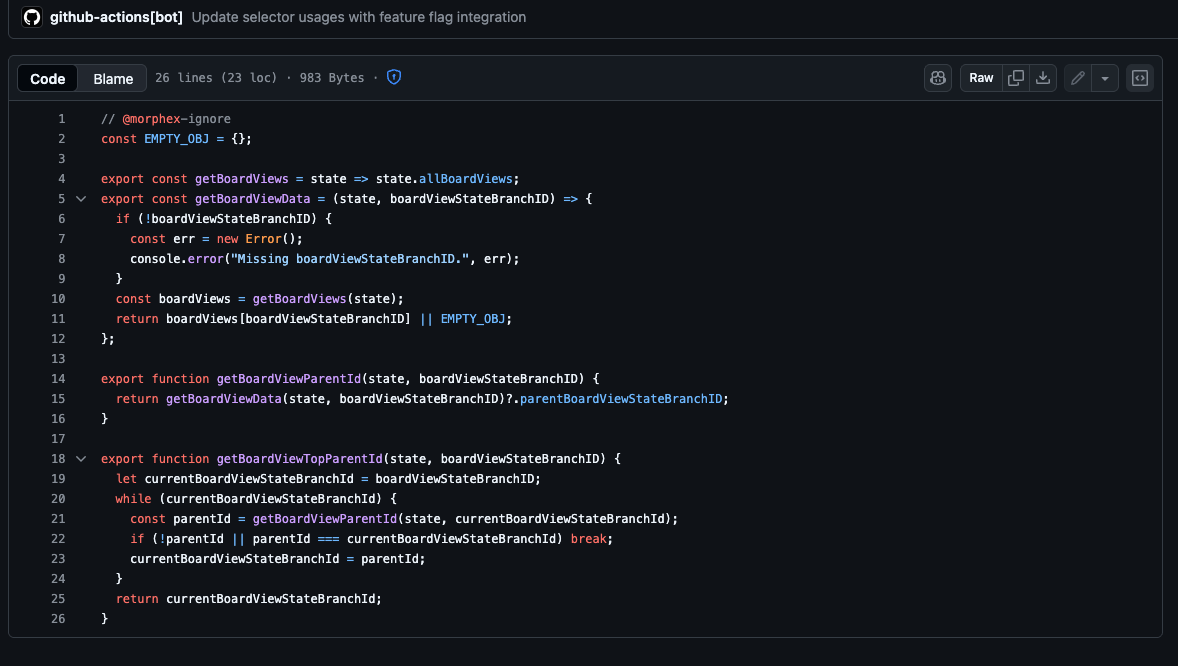 The “before code”
