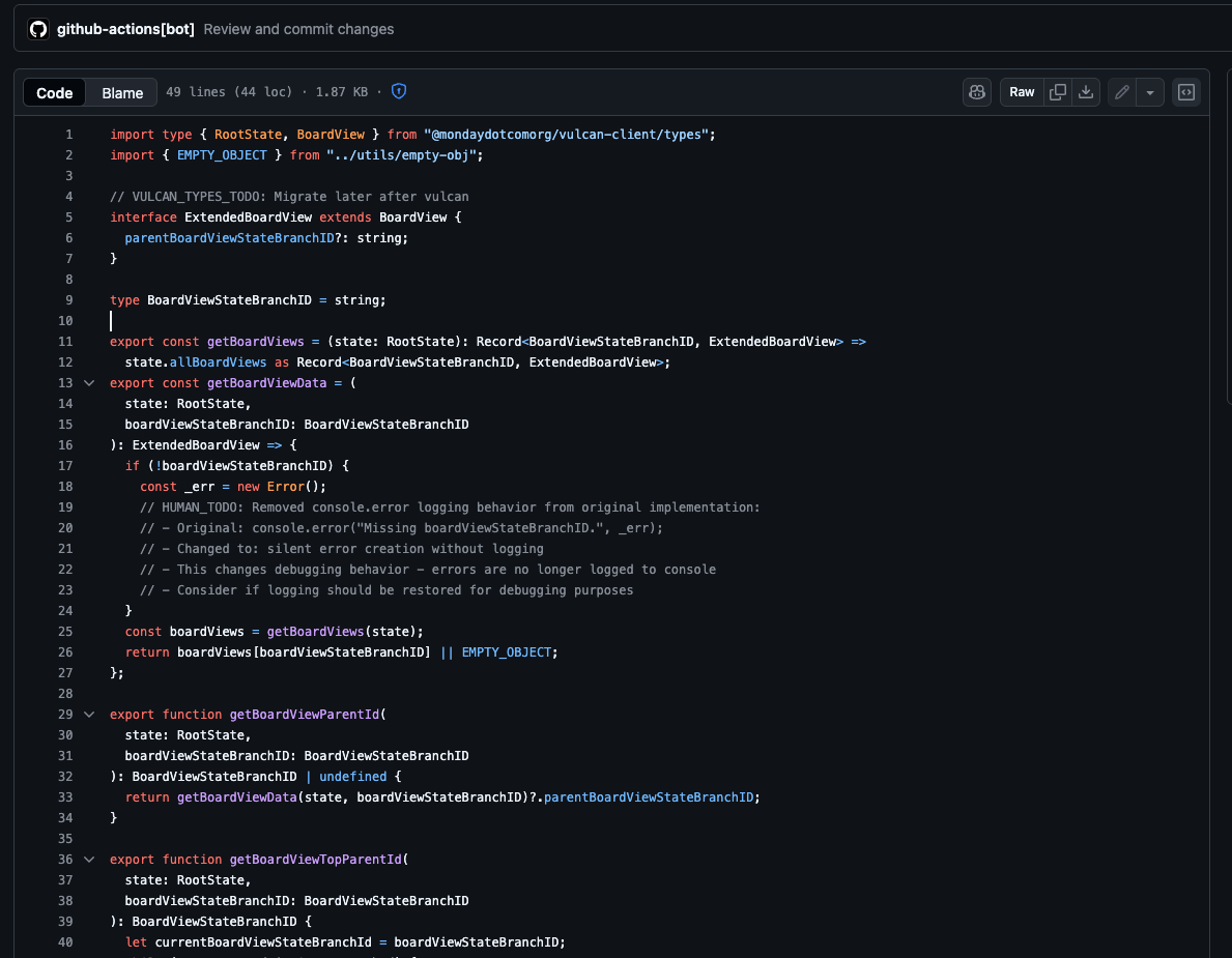 The “after code”