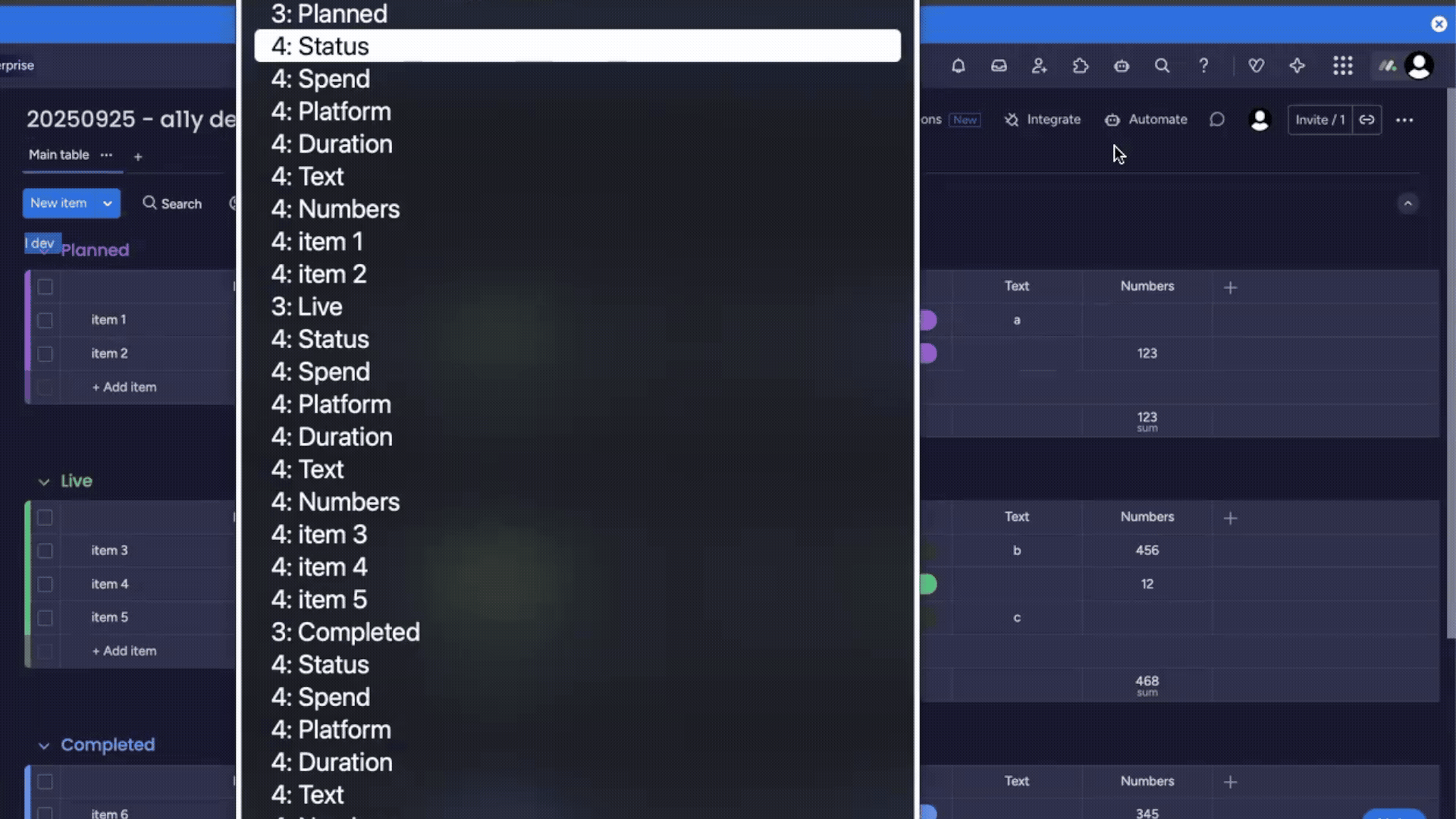 navigating using headers